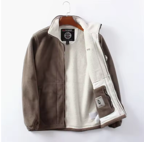 Giacca Uomo – Stile Outdoor Casual con Interno in Pile