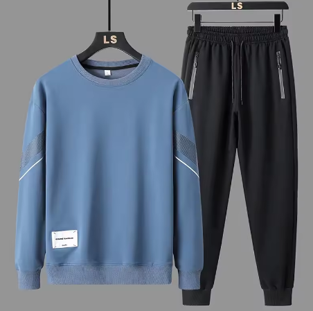 Completo Tuta Uomo – Felpa Girocollo & Pantaloni Jogger