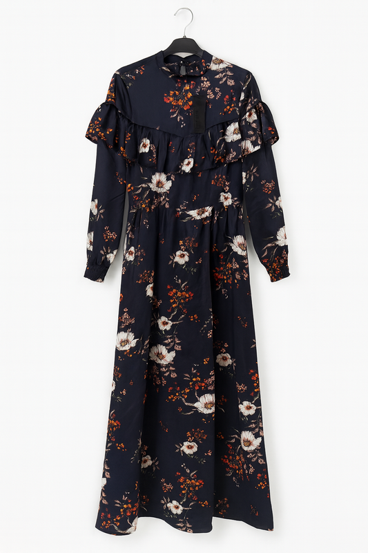 Vestito lungo floreale elegante