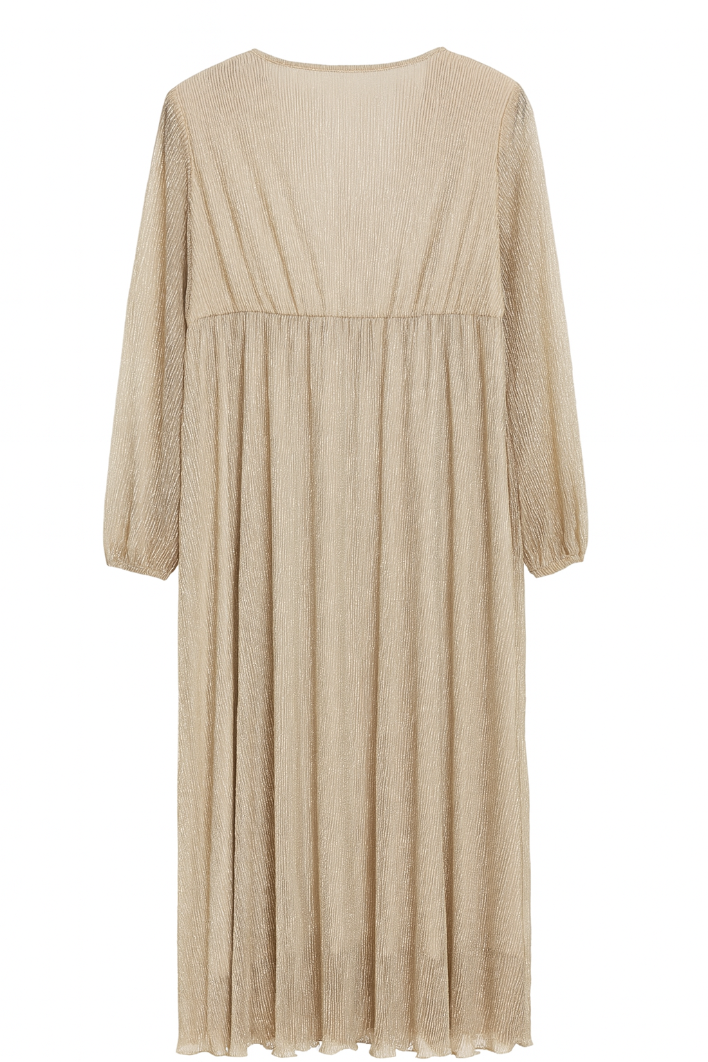 🌟 Abito elegante plissé color champagne 🌟