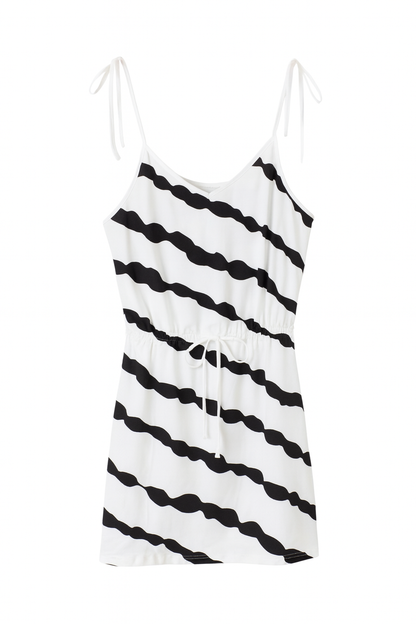 Abito corto leggero da donna, perfetto per l’estate o come copricostume.