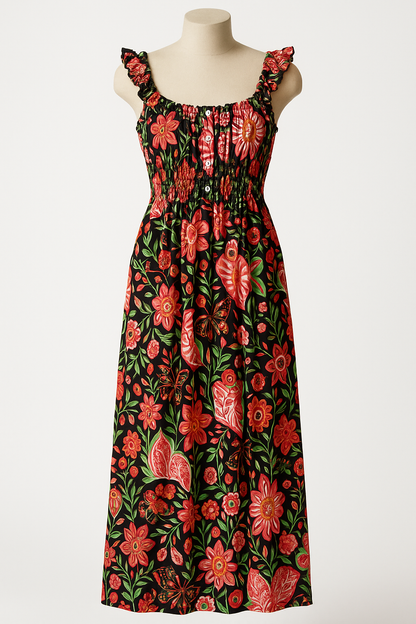 🌸 Abito lungo floreale estivo 🌸