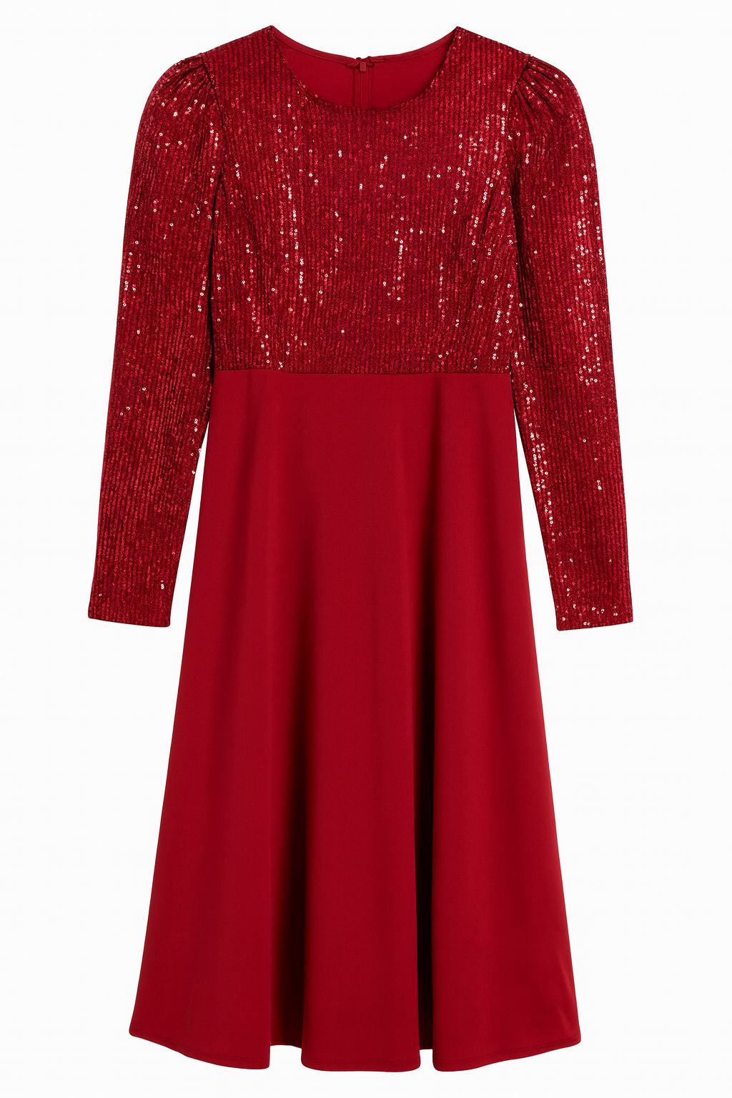 ✨ Abito rosso elegante con paillettes ✨