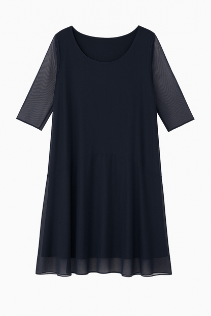 Vestito donna blu elegante – nuovo/pari al nuovo